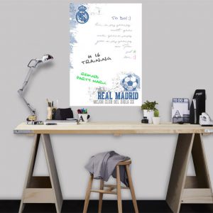 muursticker Real Madrid whiteboard